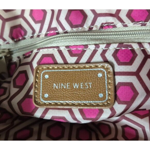 Nine West Coquette Mini Small Crossbody White with Front Bow Adjustable Straps - Picture 9 of 10